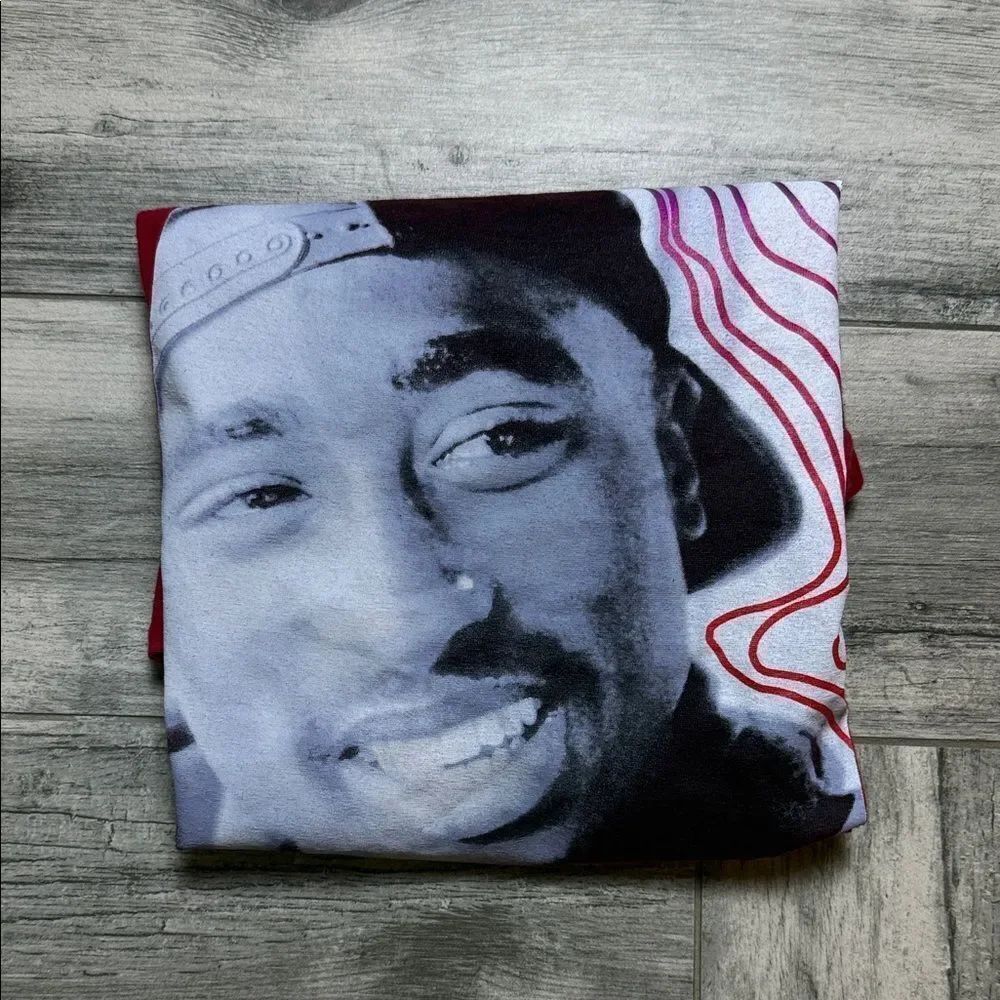 Chemistry Tupac 2Pac Red Graphic Tee